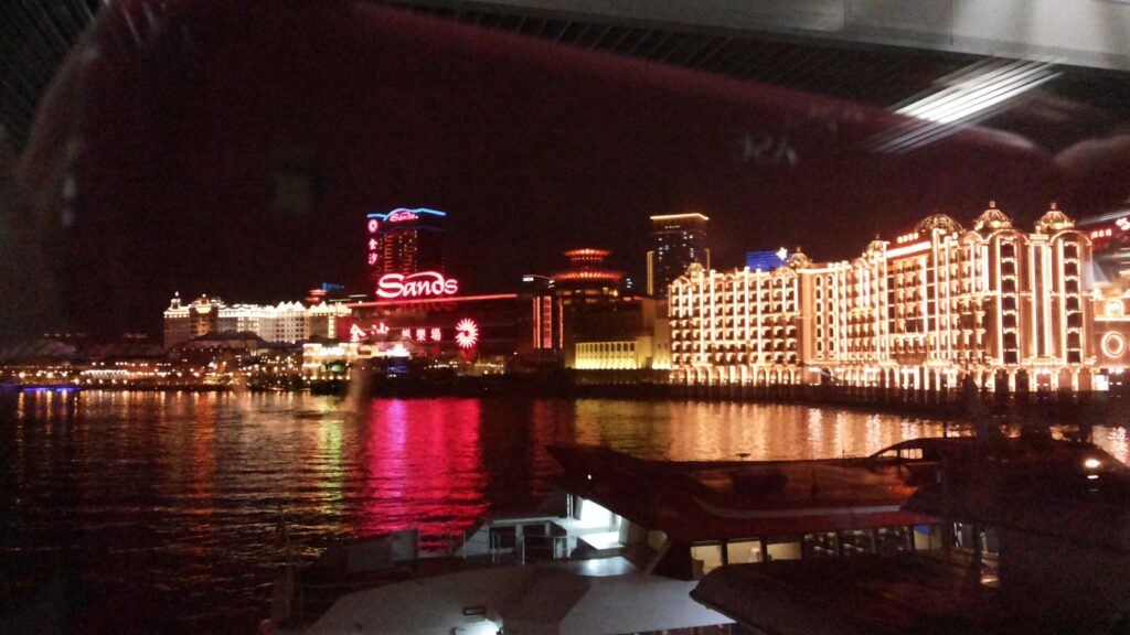 macau at night