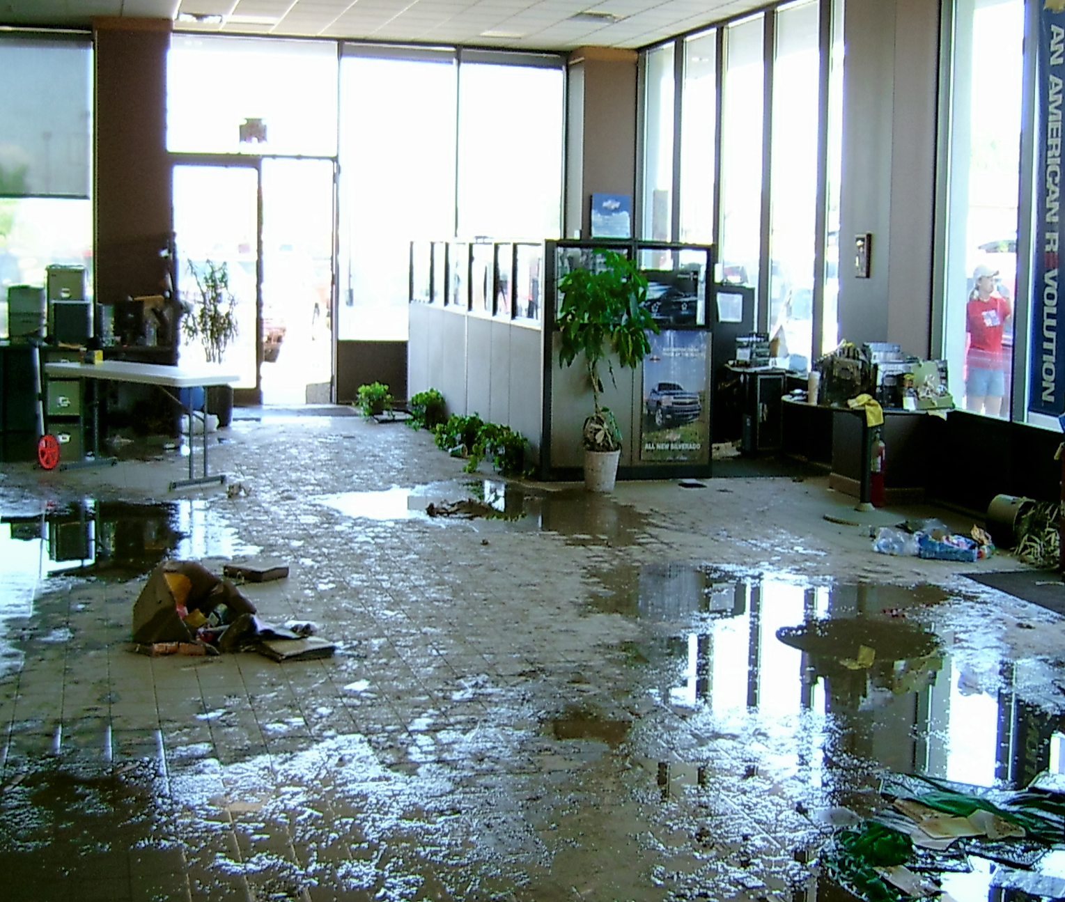 commercial water damage restoration